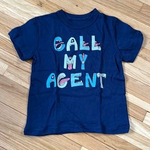 Chaser Navy size 5 short sleeved tee